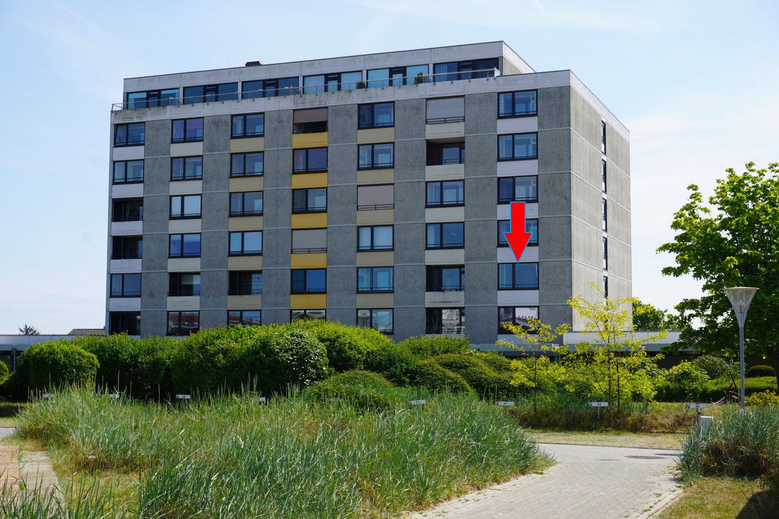 Gepflegtes, strandnahes Appartement mit Ostseeblick in Wendtorf