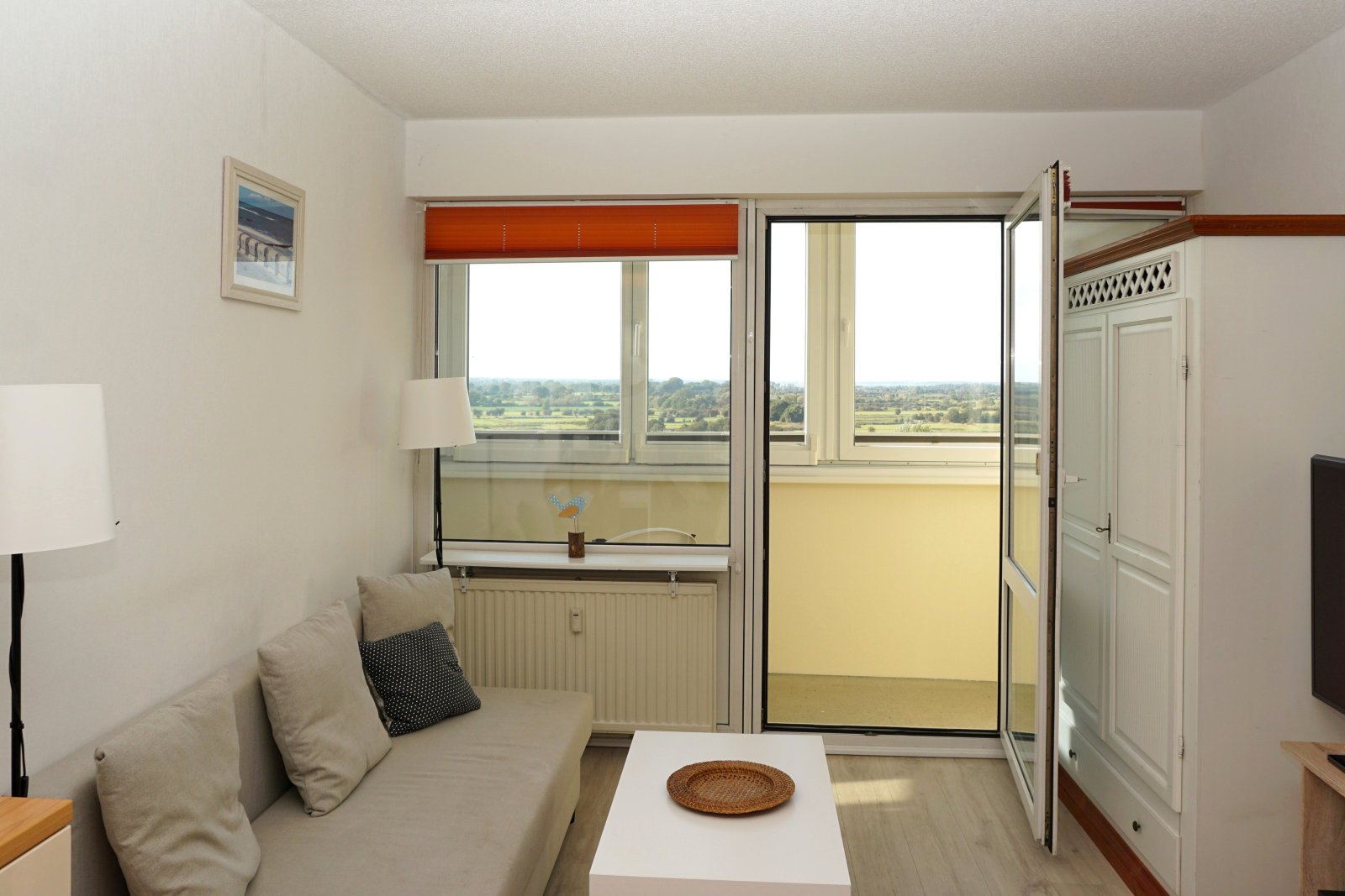 Strandnah, traumhafter Ostseeblick - gepflegtes Appartement in Schönberg OT Holm