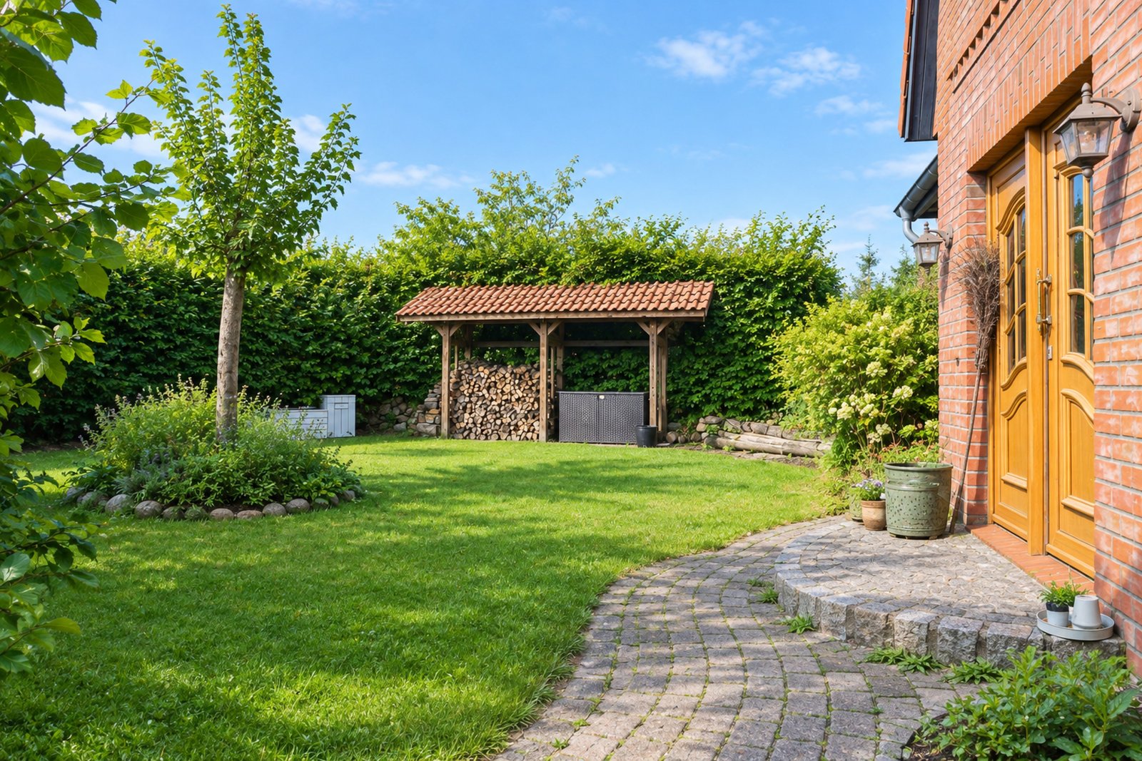 Friesenhaus mit Einliegerwohnung in Wankendorf - Feldrandlage, ruhig gelegen