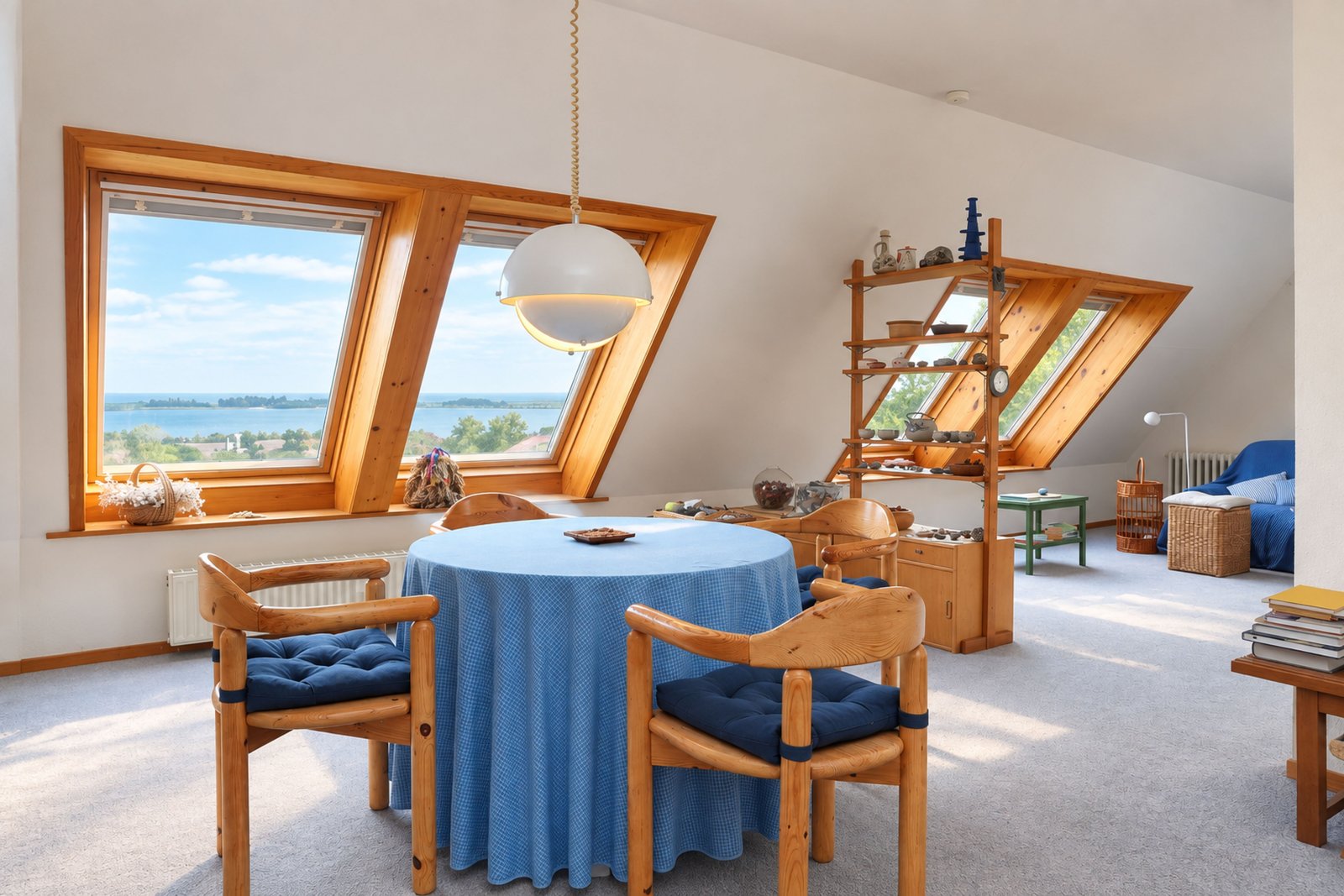 VORANKÜNDIGUNG! Traumhafte Aussicht & absolute Ruhe: DG-Wohnung mit Panoramablick in Stöfs