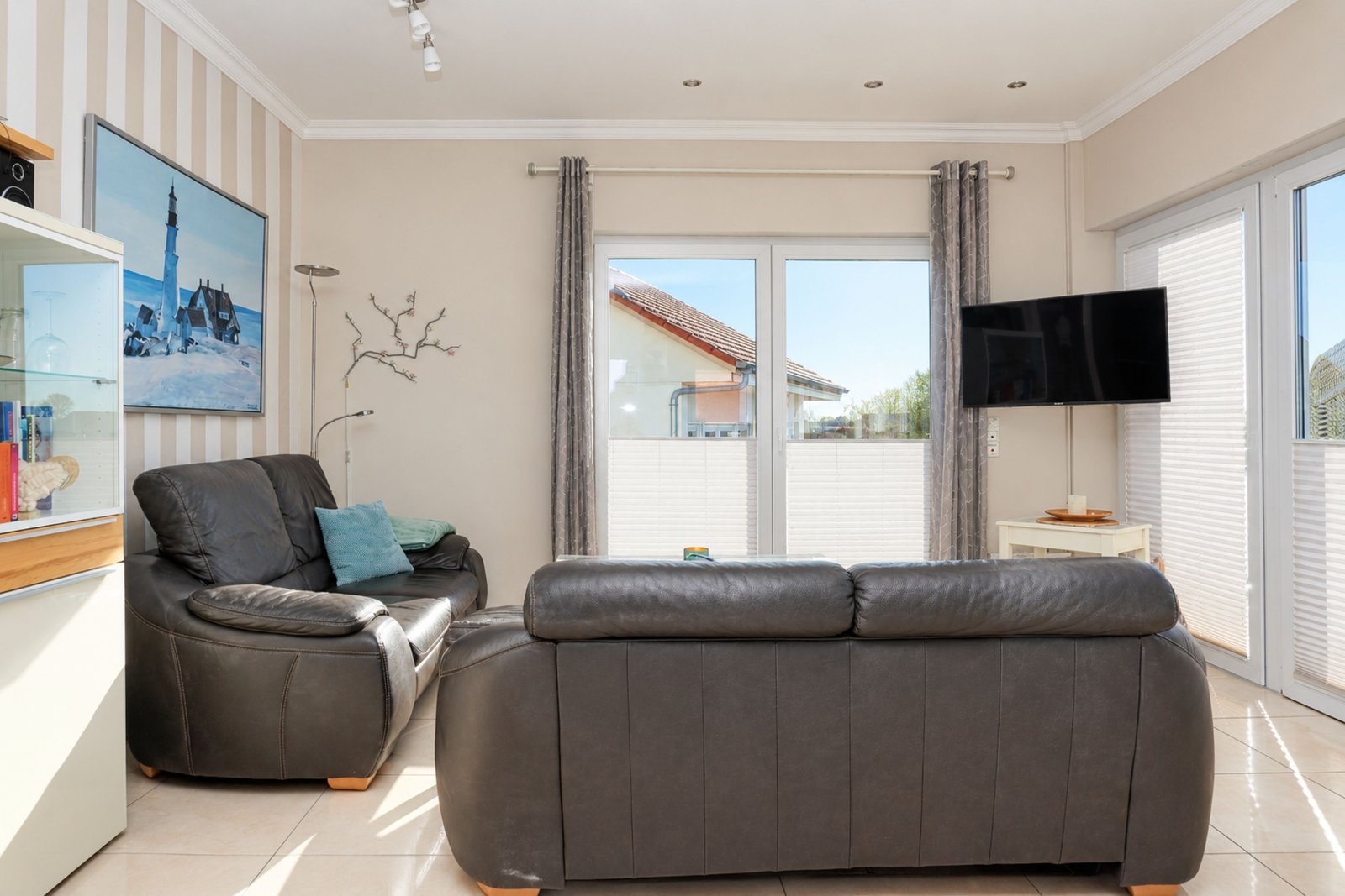 Moderne Penthouse-Ferienwohnung mit Dachterrasse und Ostseeblick in Schönberg
