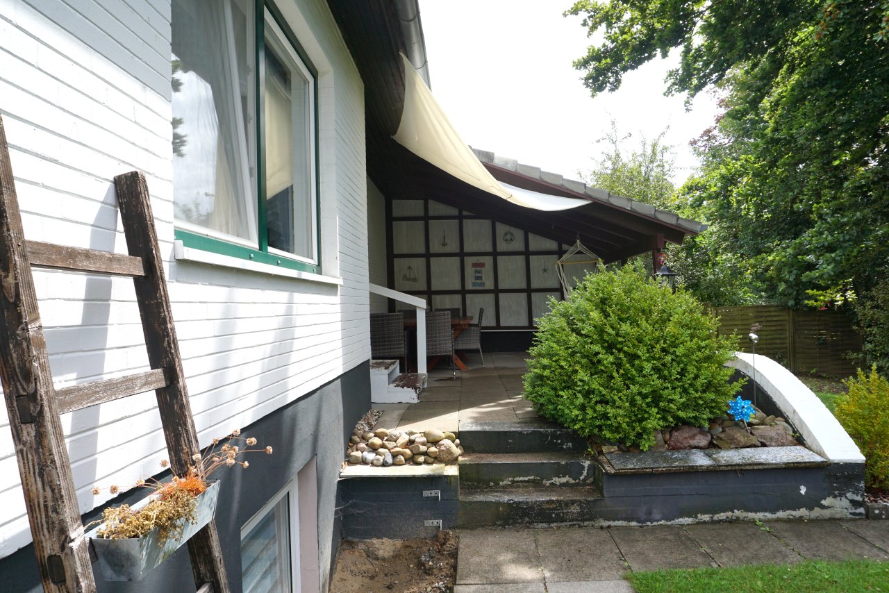 Überdachte Terrasse