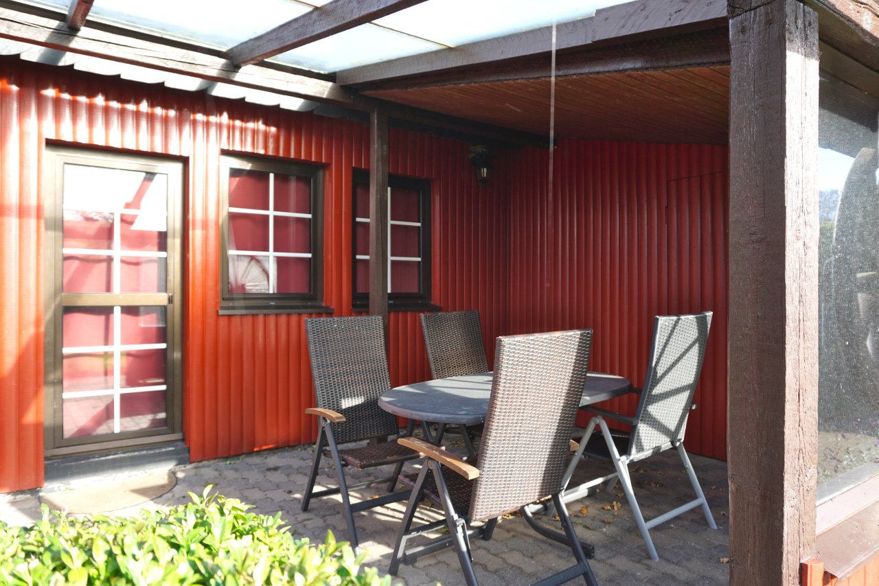 überdachte Terrasse