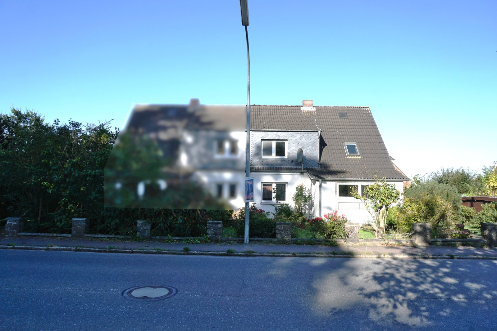 Probsteierhagen: Massive Doppelhaushälfte in Probsteierhagen – Feldrandlage, ostseenah 