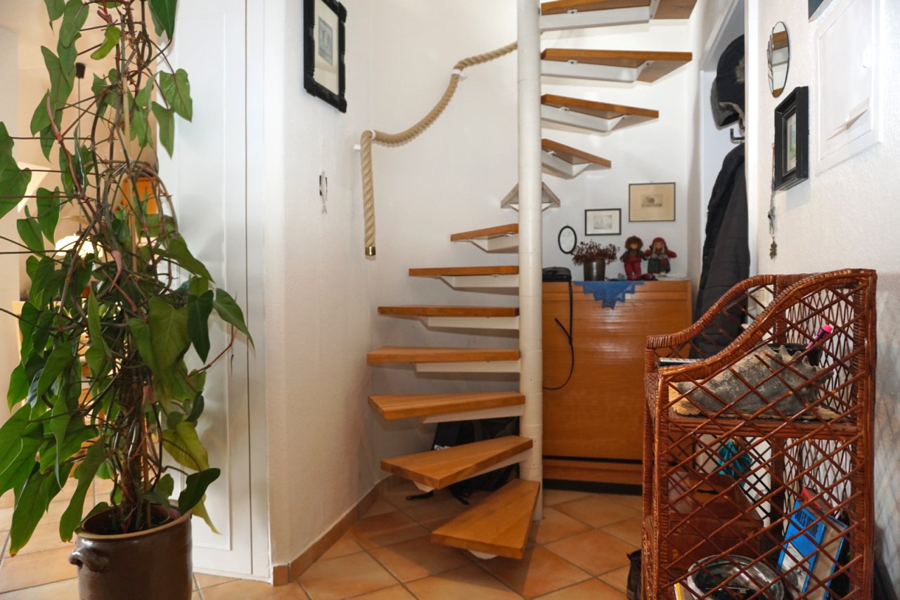 Flurbereich Spindeltreppe Flurbereich Spindeltreppe