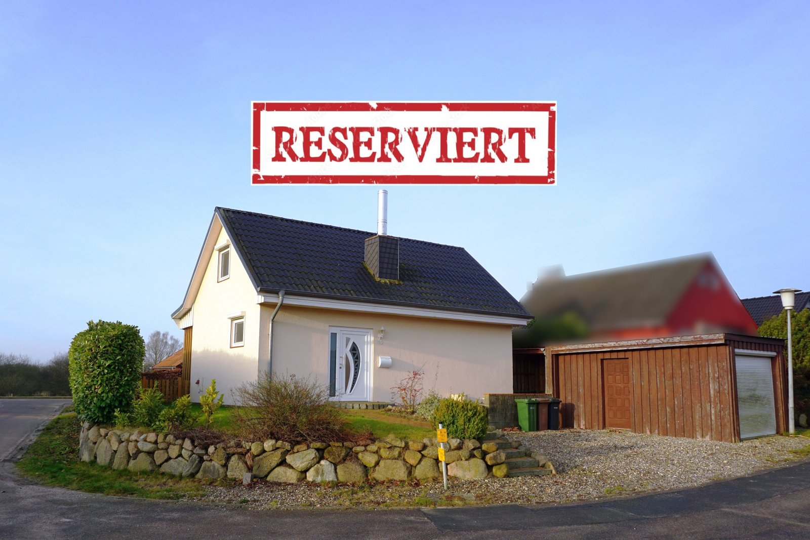 Hausansicht front reserviert Hausansicht front reserviert