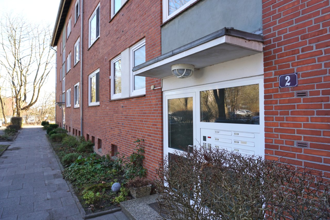 Hausansicht Eingangsbereich