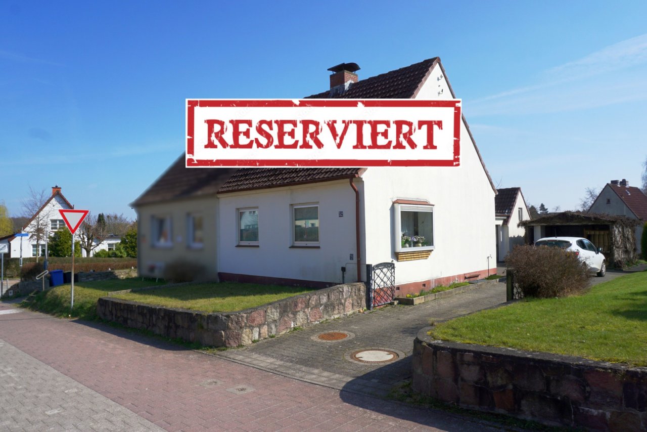 Hausansicht reserviert