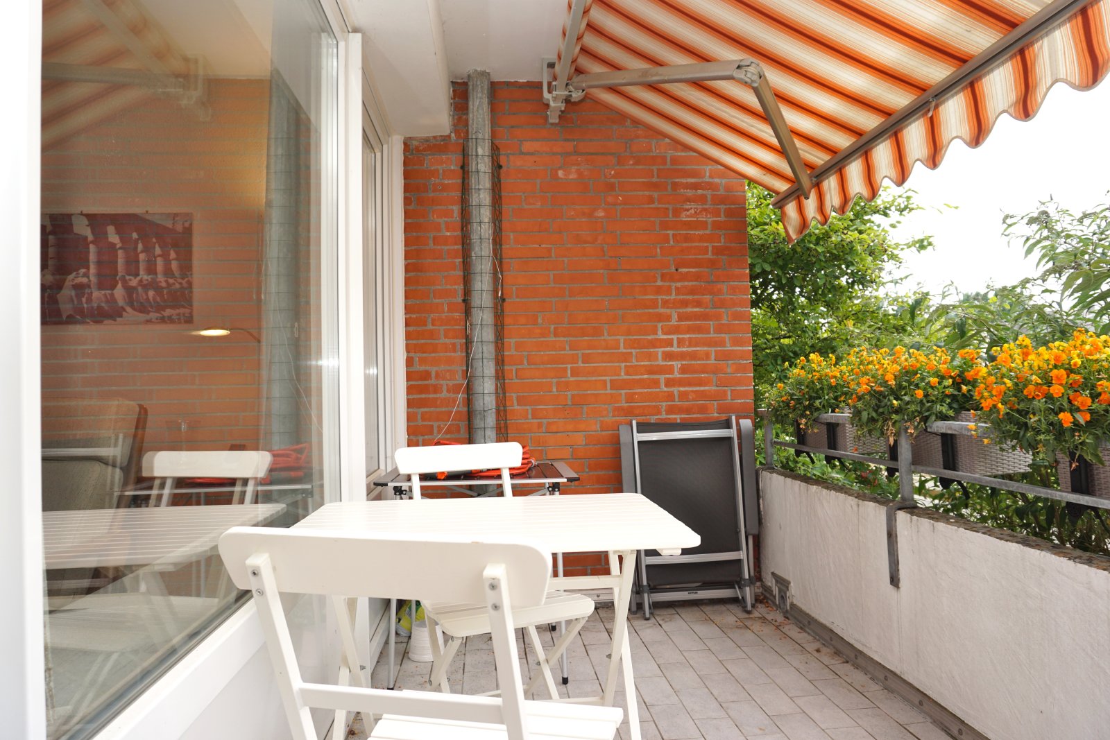 Balkon mit Markise Balkon mit Markise