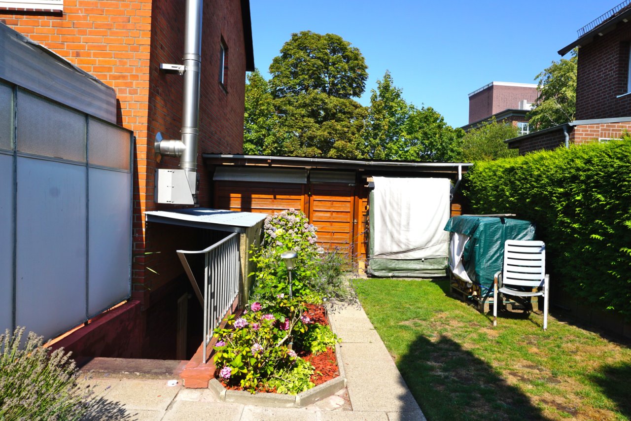 Garten Carport Keller Außentreppe