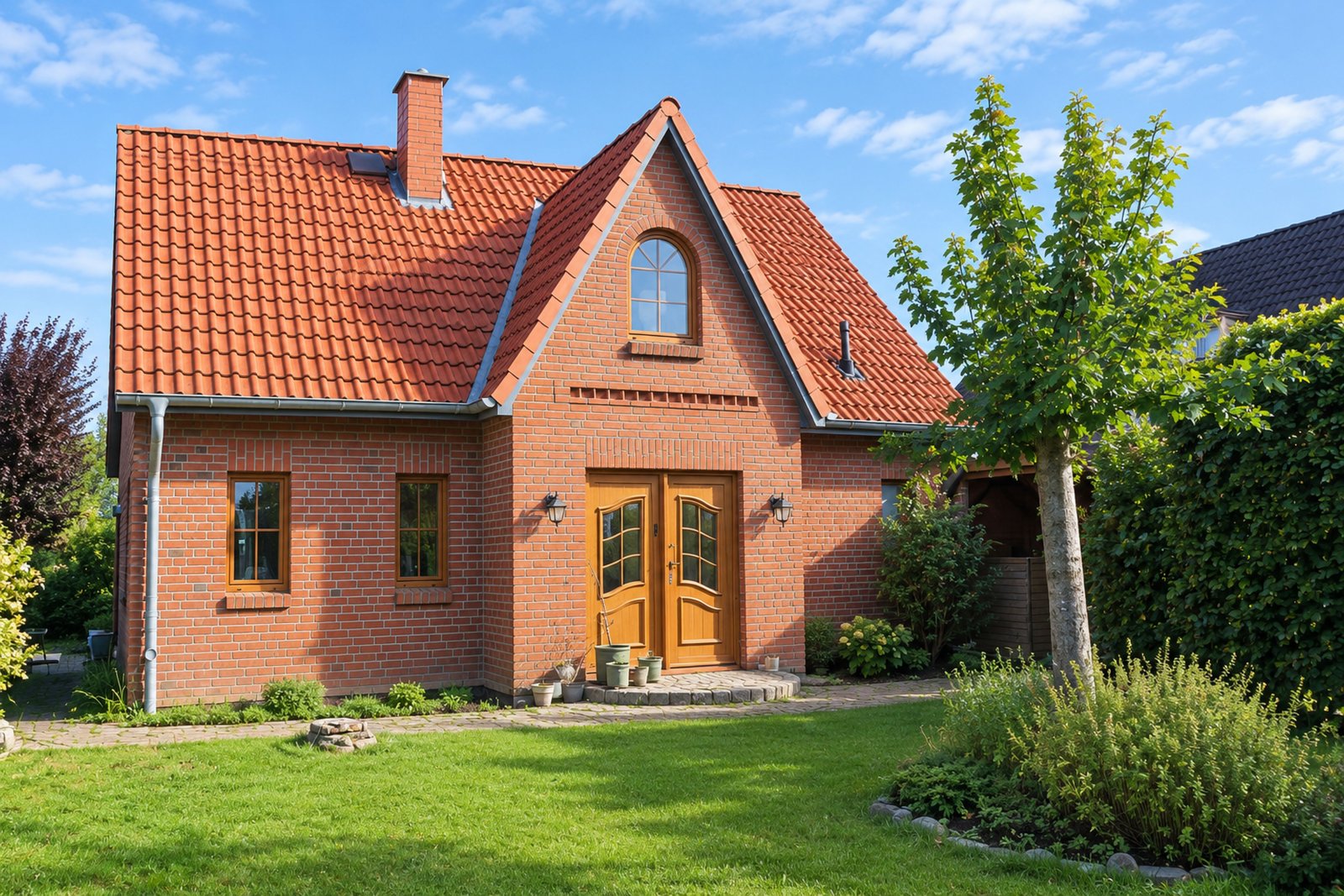 Friesenhaus mit Einliegerwohnung in Wankendorf - Feldrandlage, ruhig gelegen 