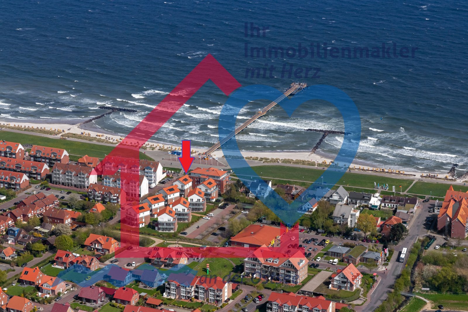 IN VORBEREITUNG! Moderne Penthouse-Ferienwohnung mit Dachterrasse und Ostseeblick in Schönberg 