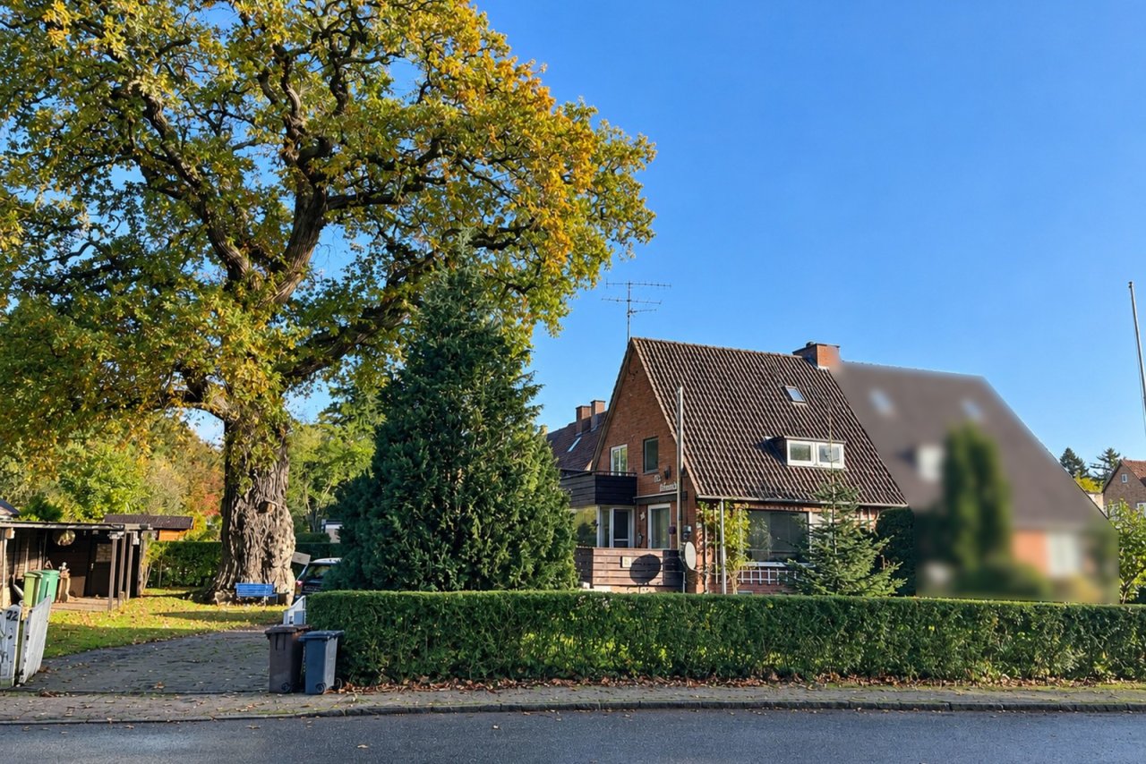 Hausansicht vs Hausansicht vs